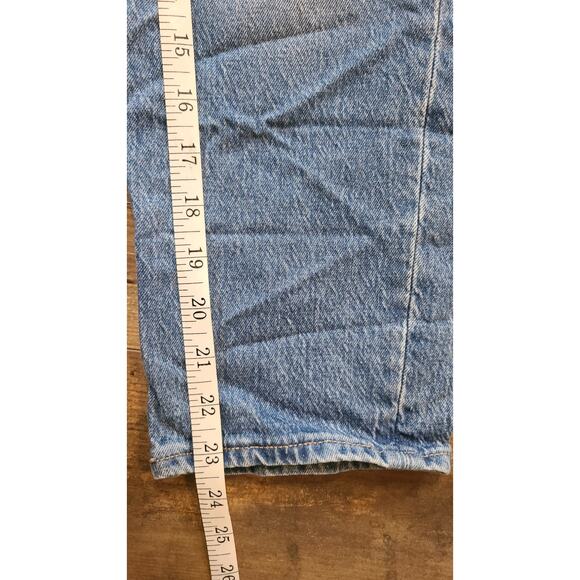 Gap Cheeky Straight Jeans Womens 0/25P Petite Button Fly Medium Wash High Rise - Picture 7 of 7